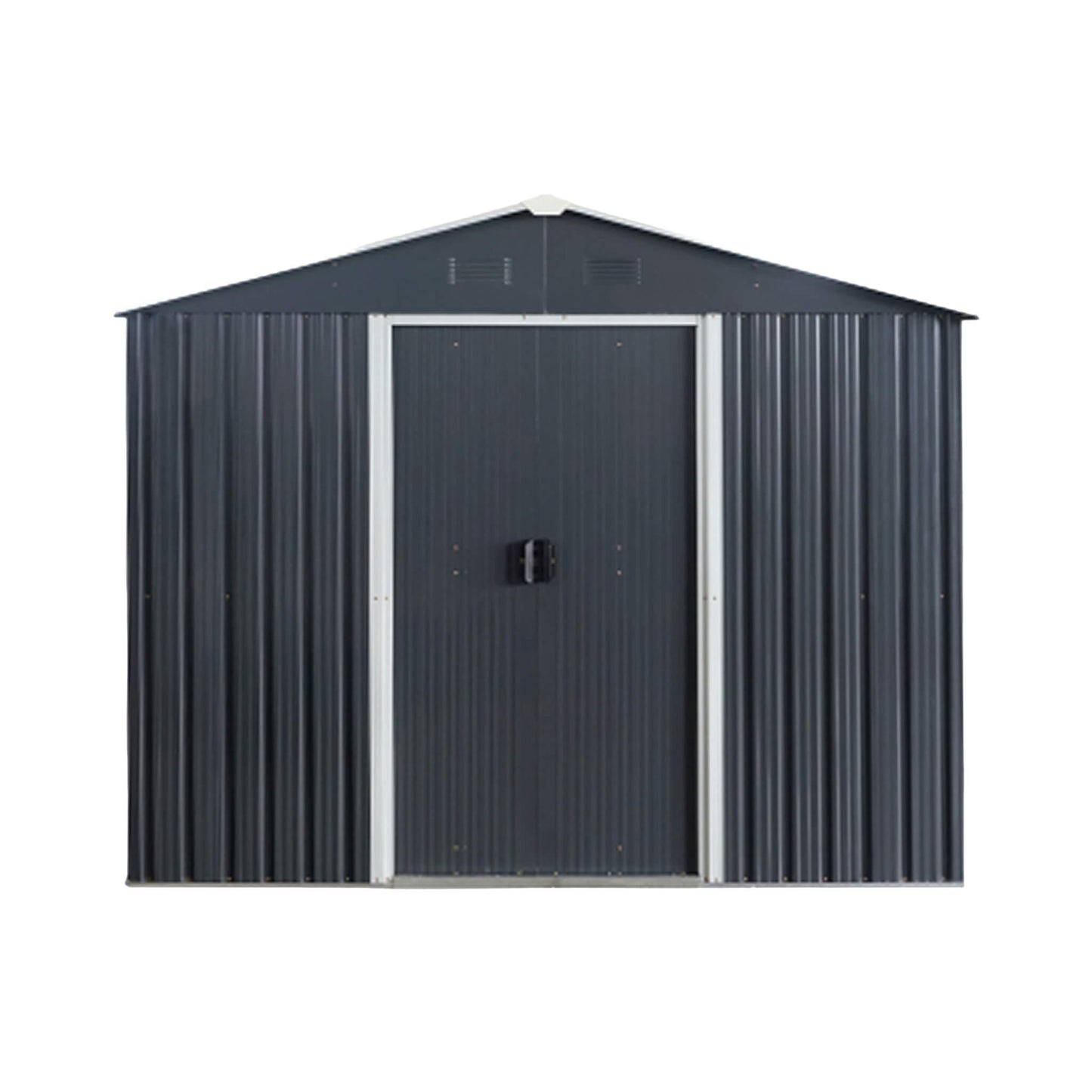 Alora 6x8 Outdoor Metal Storage Shed – Metal Floor Frame