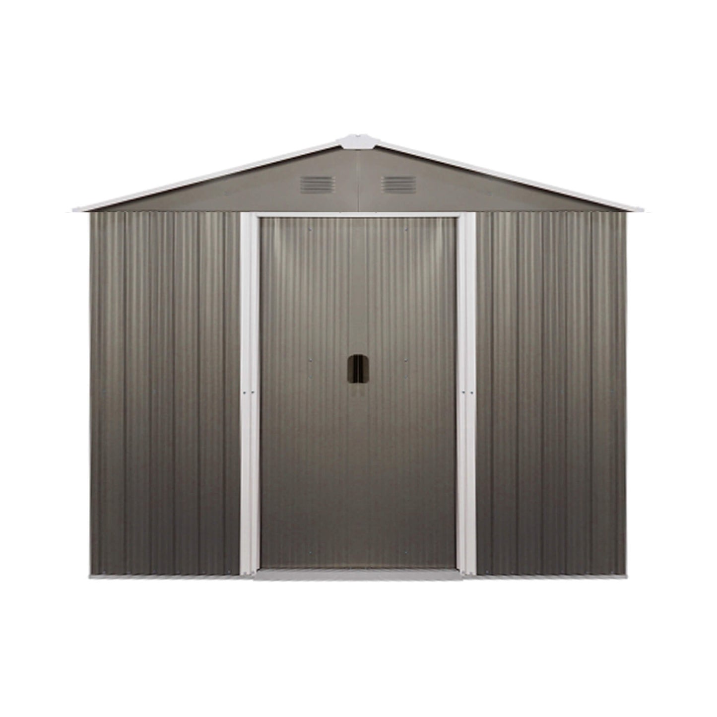Alora 6x8 Outdoor Metal Storage Shed – Metal Floor Frame