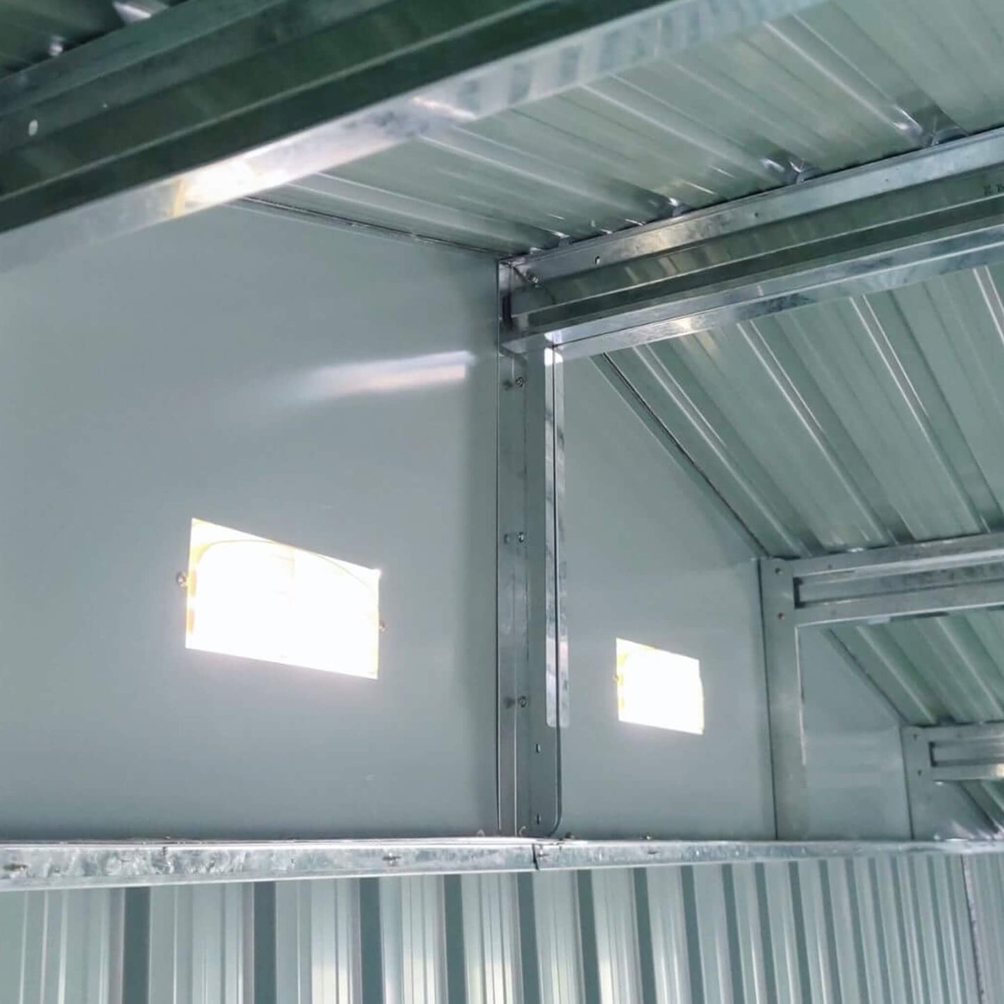 Alora 13x20 Heavy-Duty Outdoor Metal Storage Shed – Double Doors