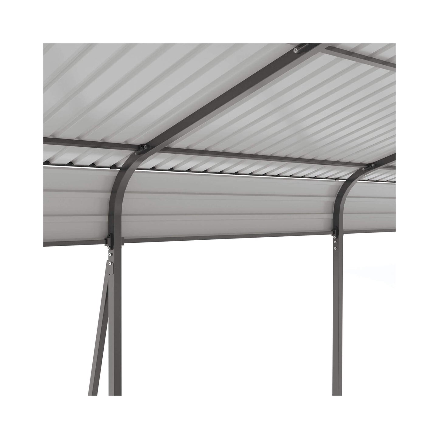 Alora 13x26 Heavy-Duty Weather-Resistant Carport – Protective Film