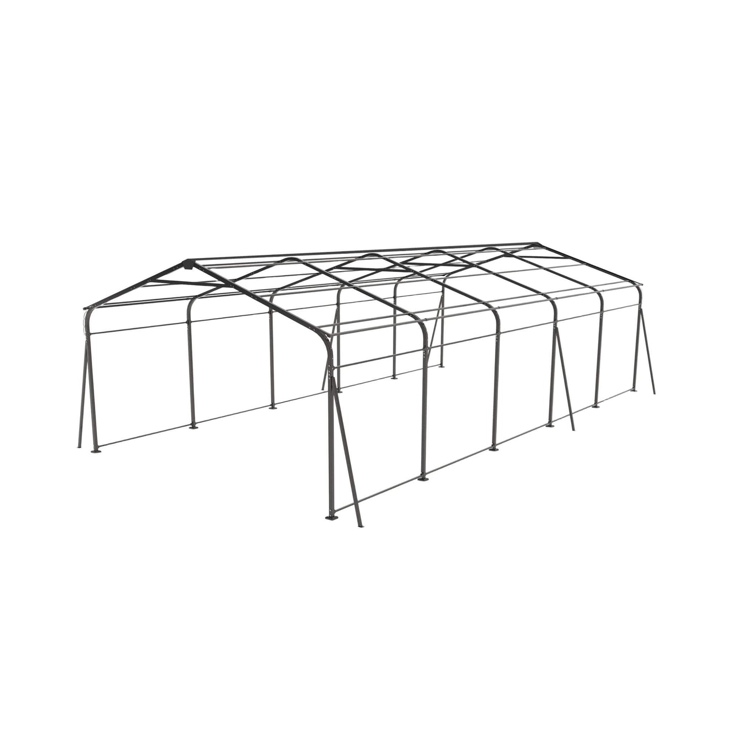 Alora 13x26 Heavy-Duty Weather-Resistant Carport – Protective Film