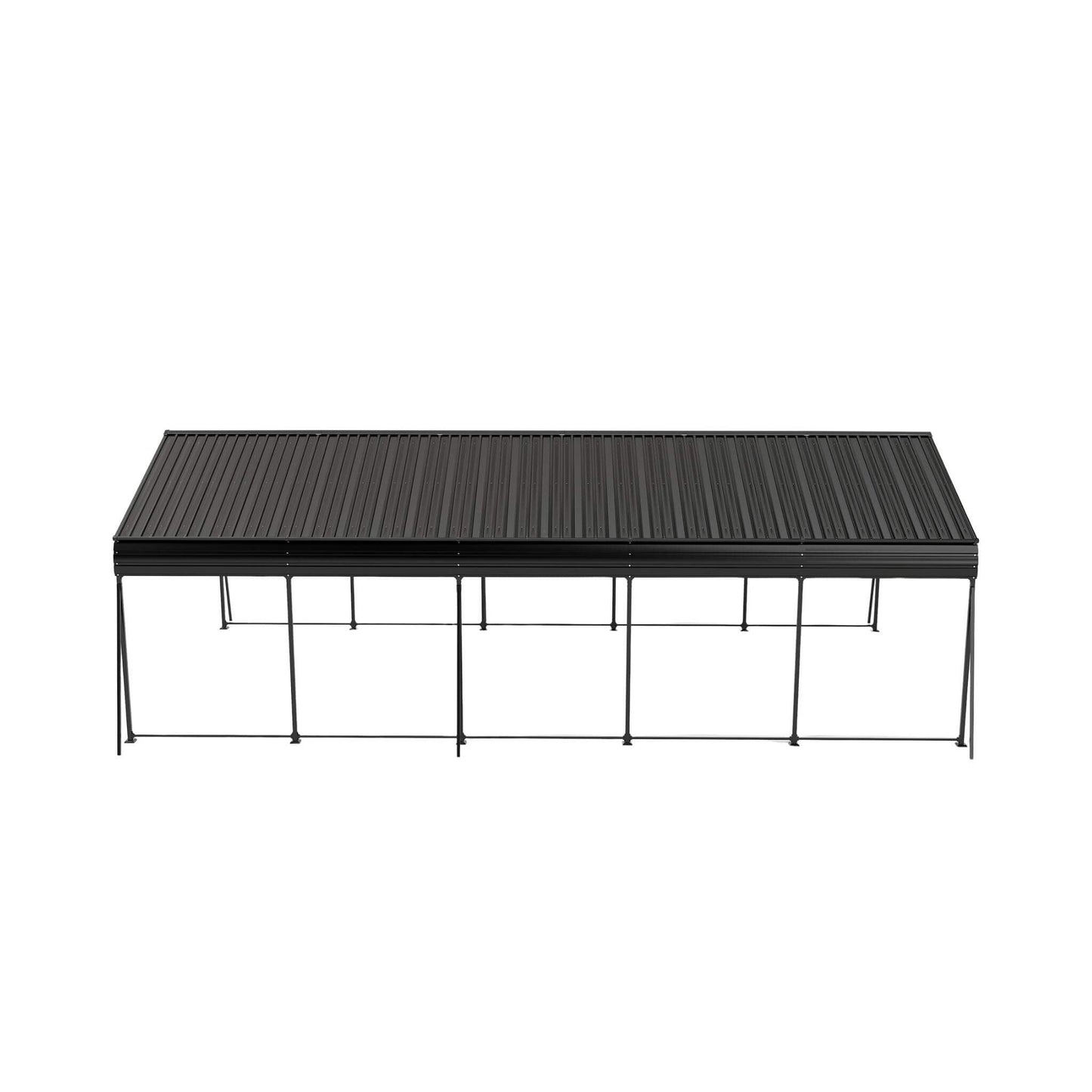 Alora 13x26 Heavy-Duty Weather-Resistant Carport – Protective Film