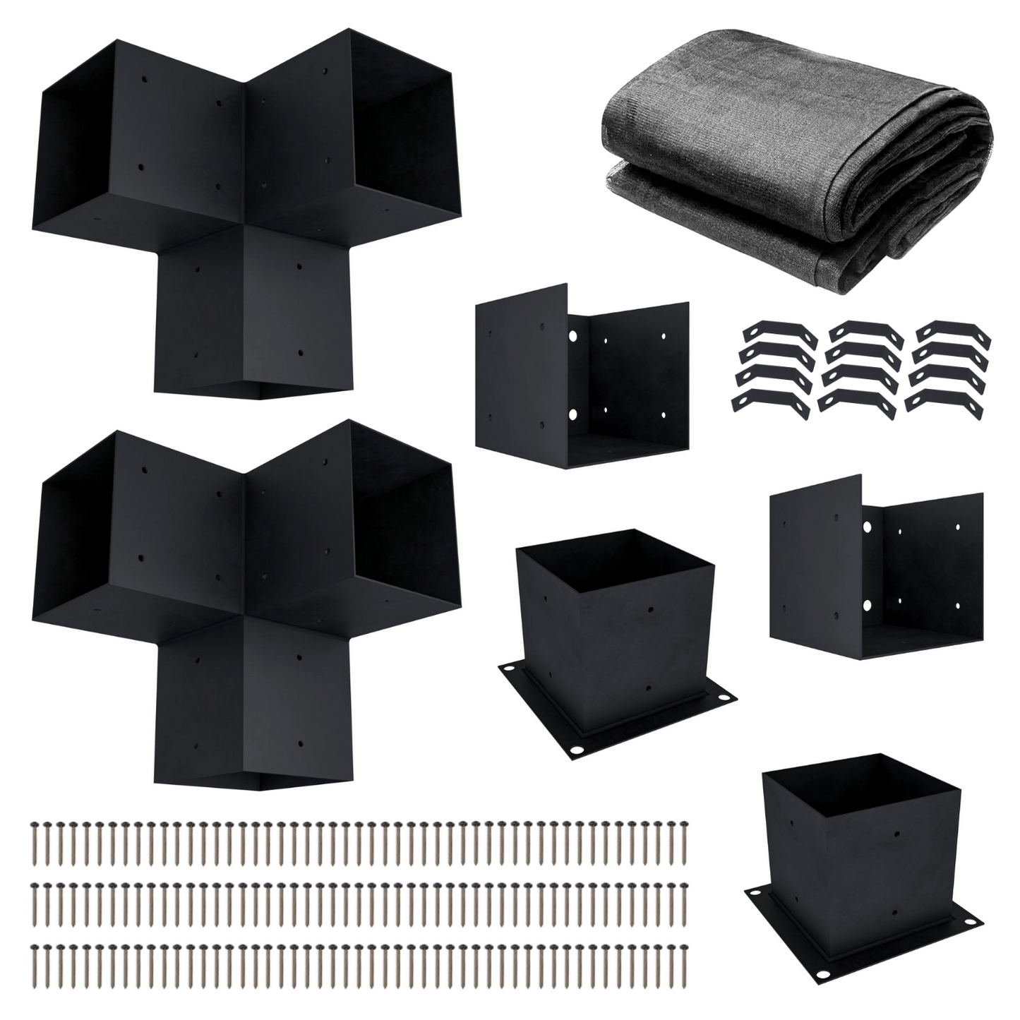 DIY Attached Pergola Bracket Kit – Up to 12x12