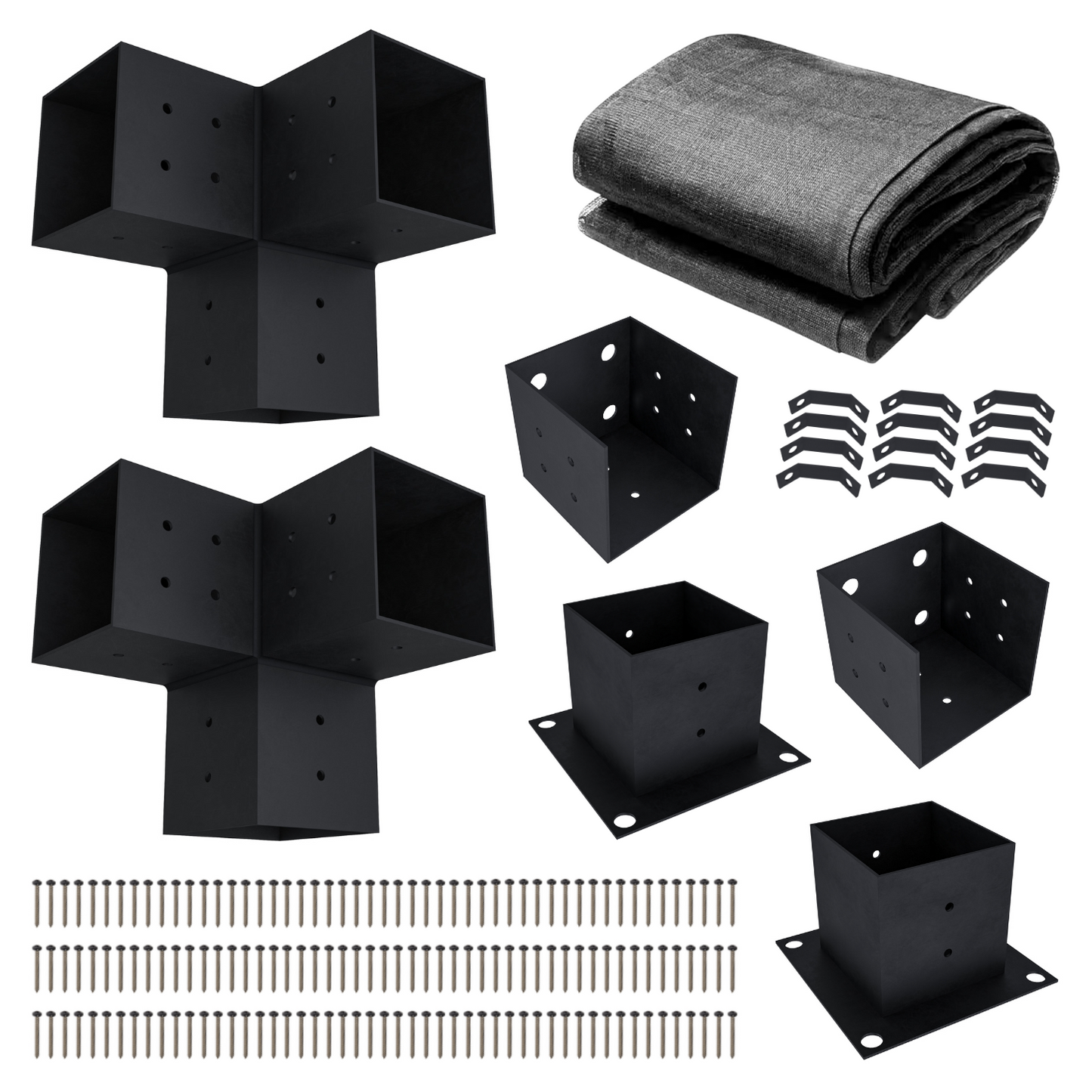 DIY Attached Pergola Bracket Kit – Up to 12x12