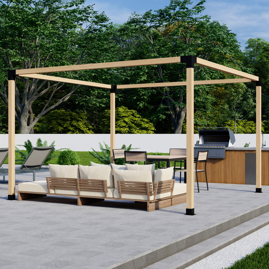 DIY Freestanding Pergola Bracket Kit – Up to 12x12