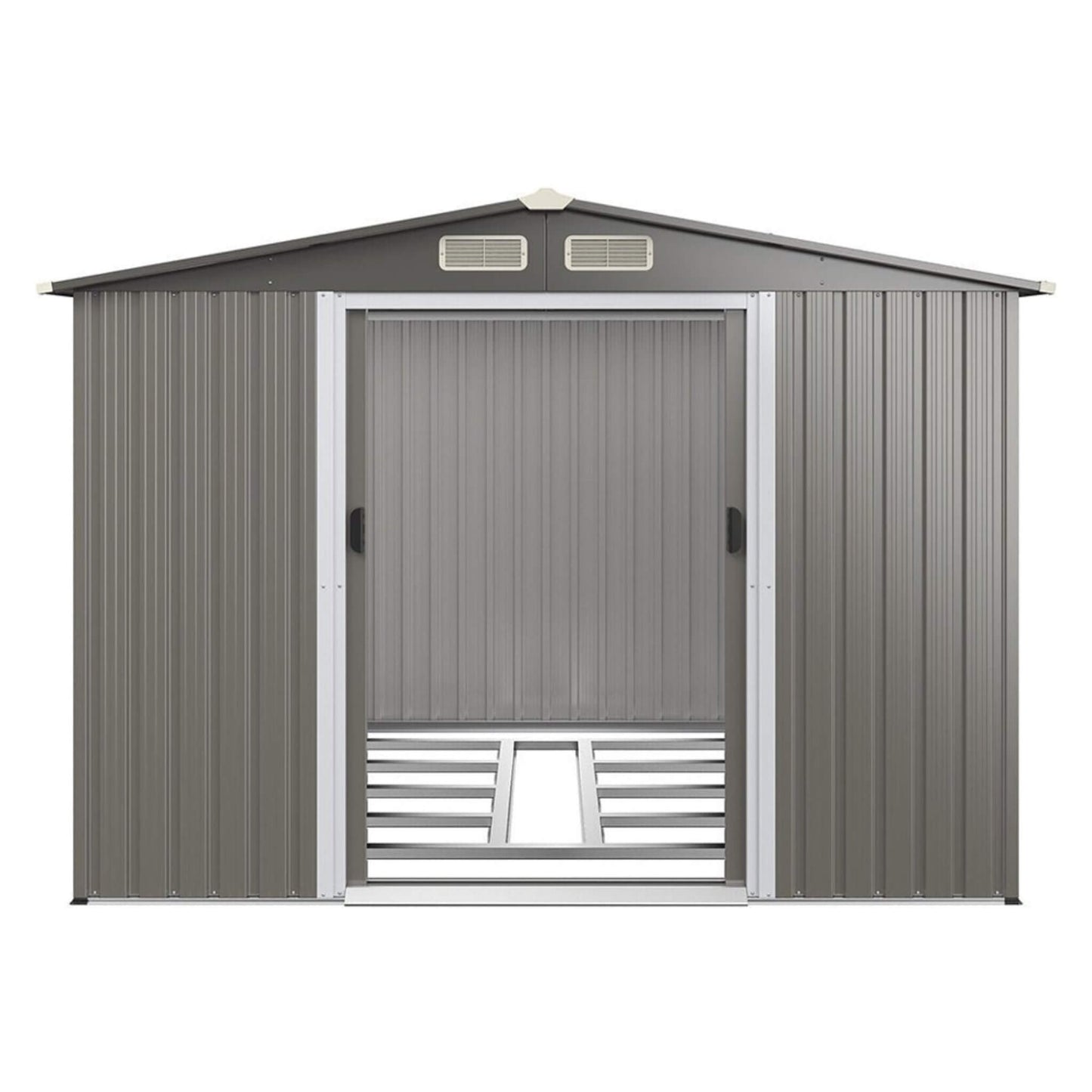 Alora 8x6 Outdoor Steel Tool & Garden Storage Shed